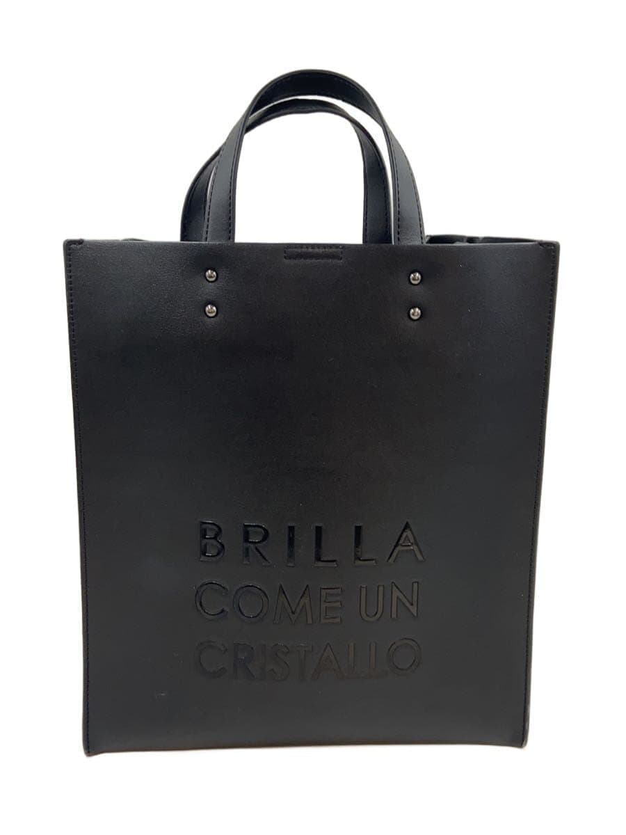 BBBY Banner Barrett Tote Bag Leather BLK Plain