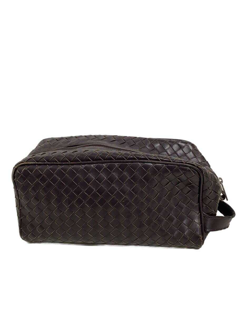 BOTTEGA VENETA Second Bag Leather BRW In Tres