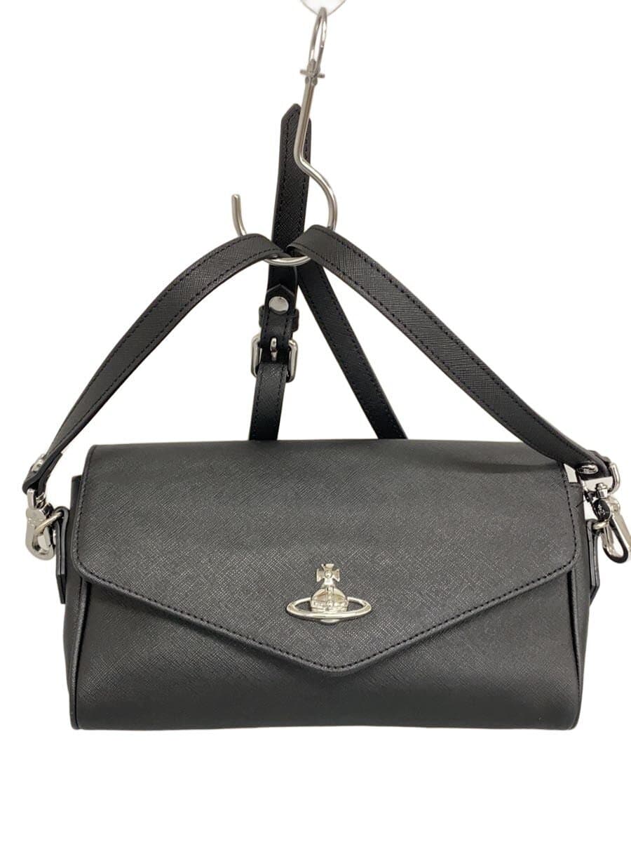 Vivienne Westwood Shoulder Bag Leather BLK