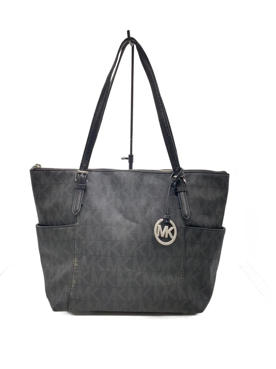 MICHAEL KORS tote bag leather black all-over pattern 35T5STTT8B