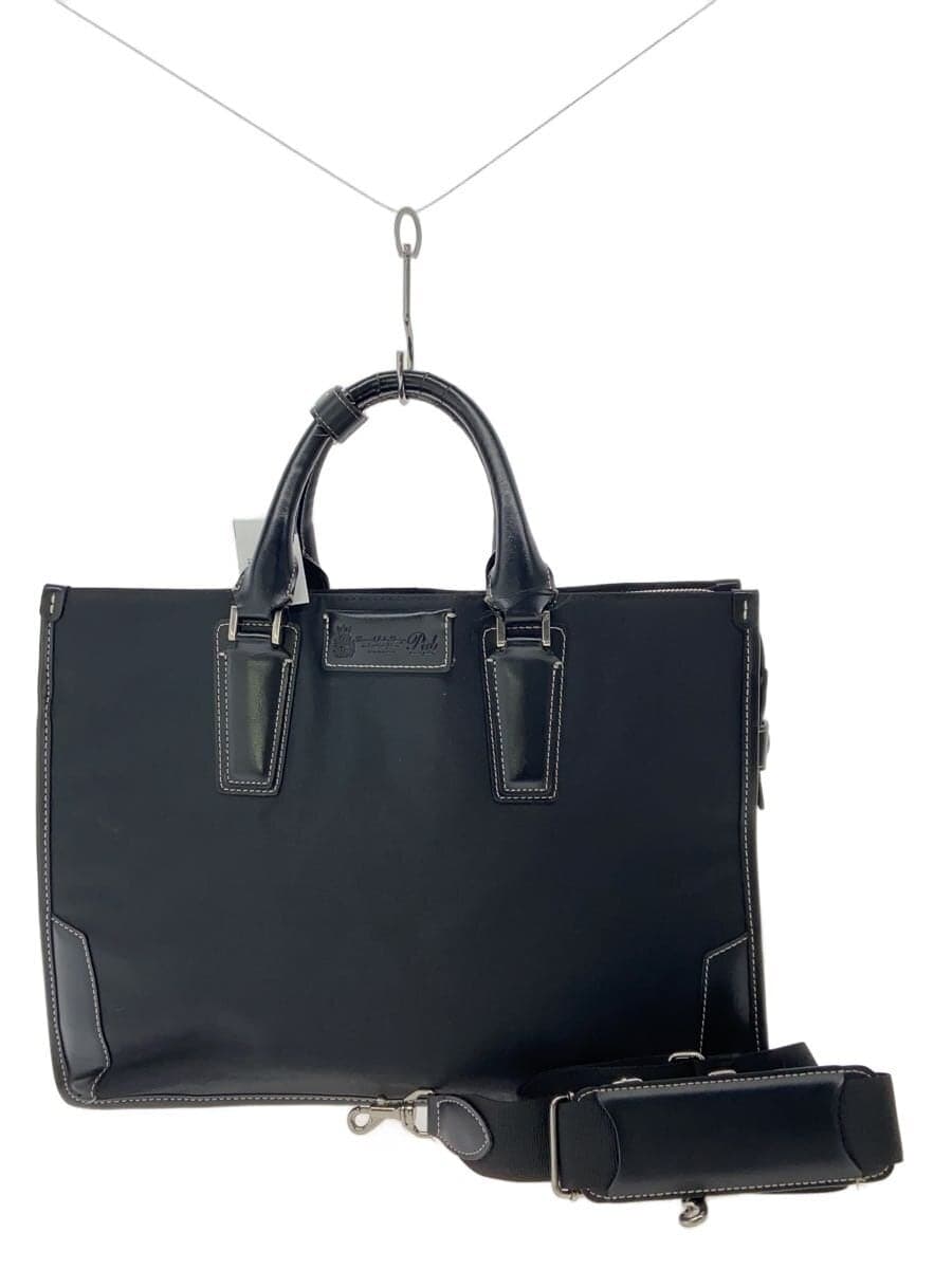 Pid Business Bag 2-Way Briefcase BLK Solid