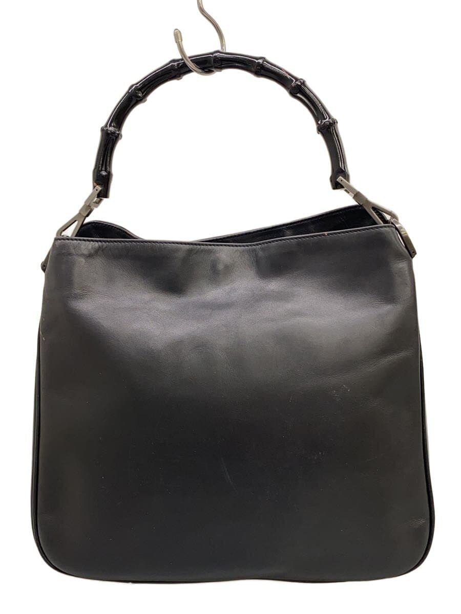 GUCCI Shoulder Bag_Bamboo Rayon BLK