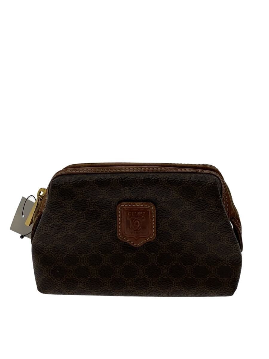 CELINE Macadam Cosmetic Pouch BRW