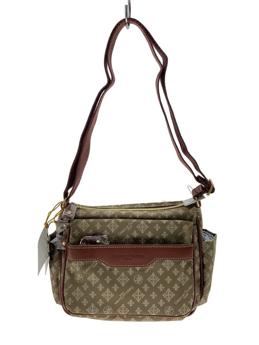 CHRISTIAN OLIVIER Shoulder Bag KHK All Over Pattern