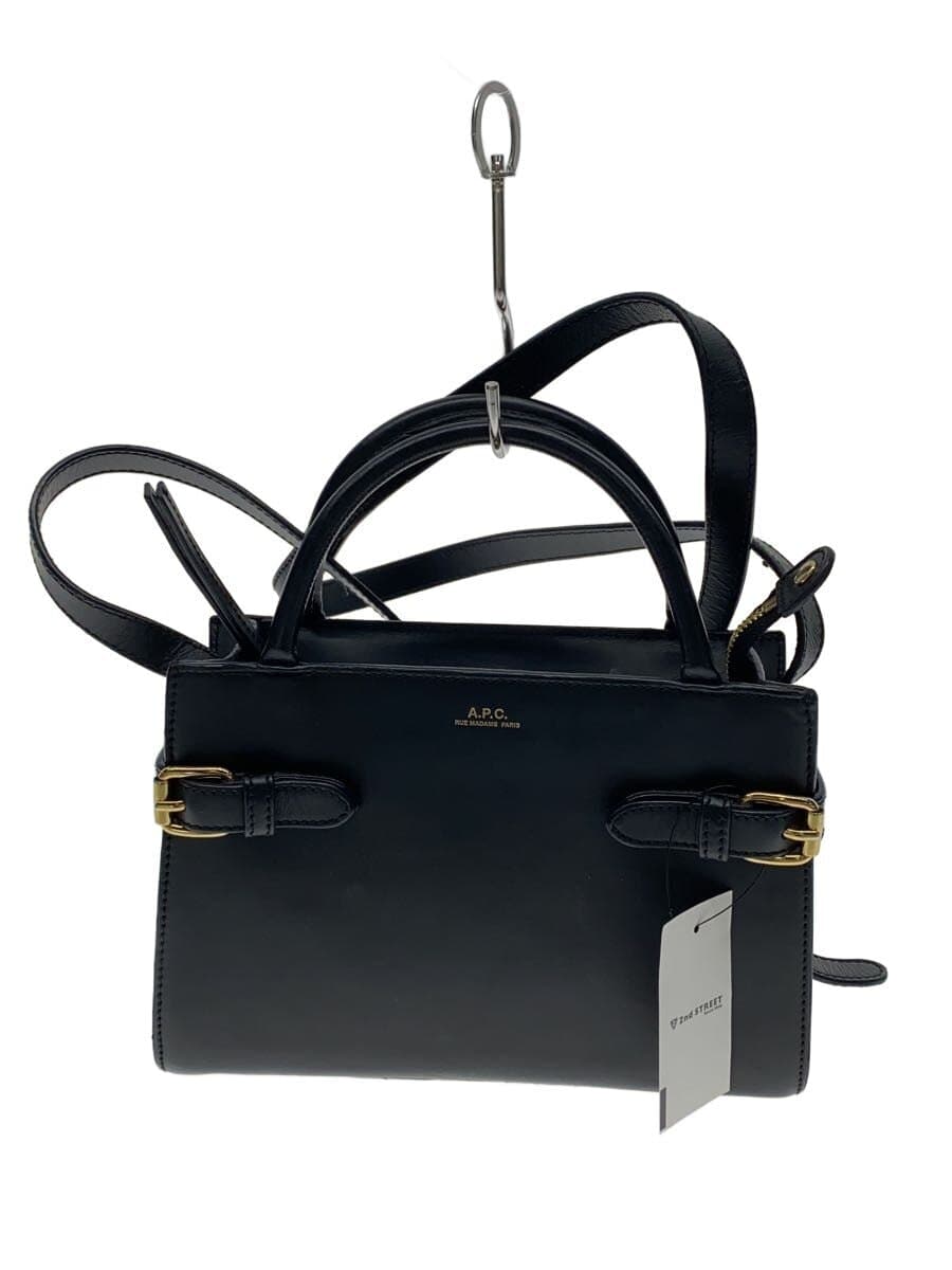 A.P.C. Shoulder Bag Leather Black