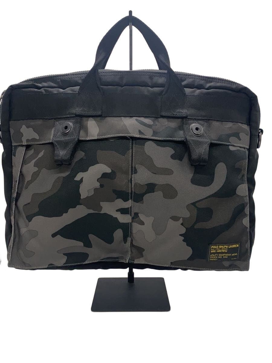 POLO RALPH LAUREN Briefcase Nylon BLK Camouflage