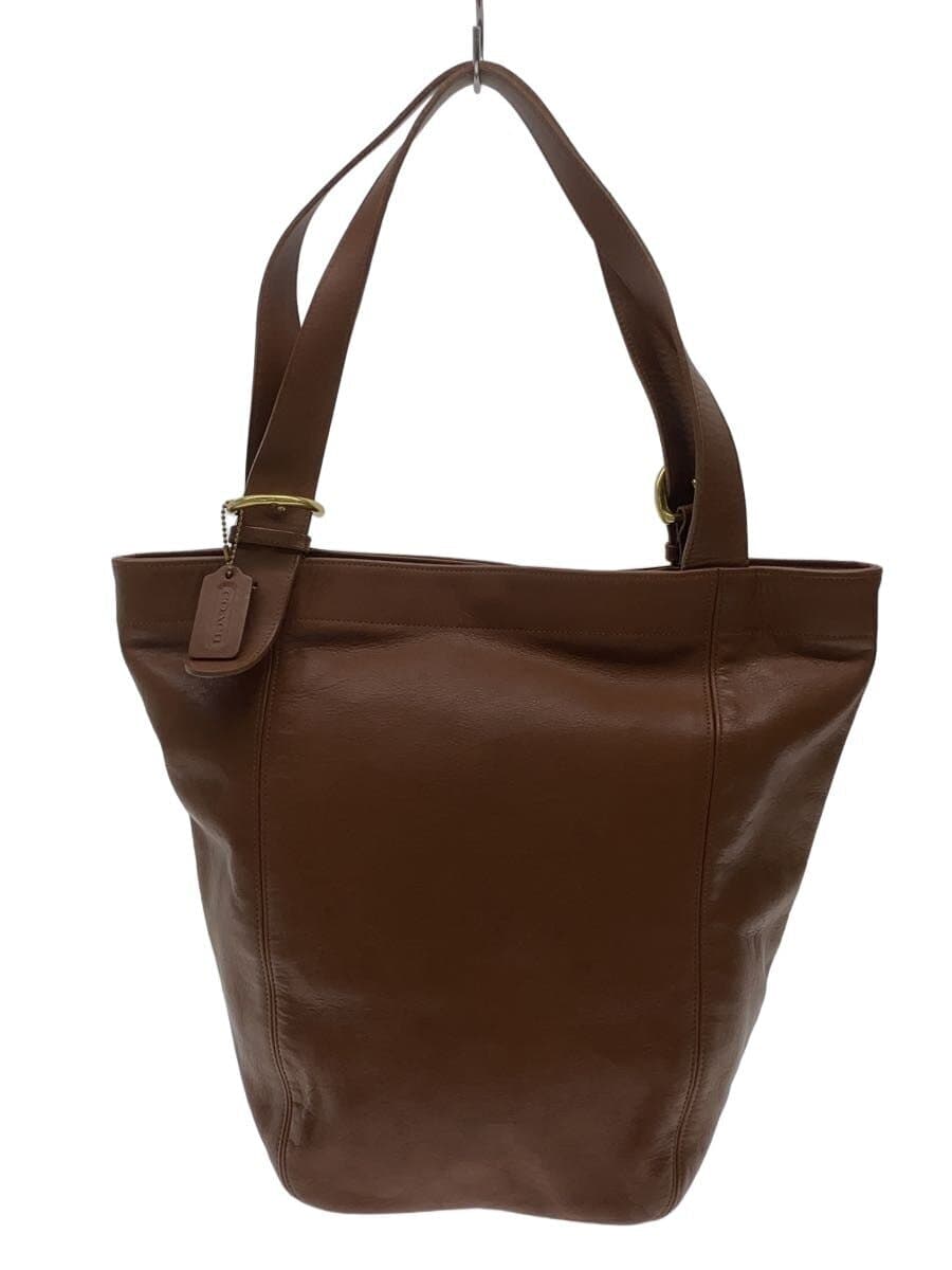 COACH Tote Bag_Old Coach Leather BRW Solid 4082