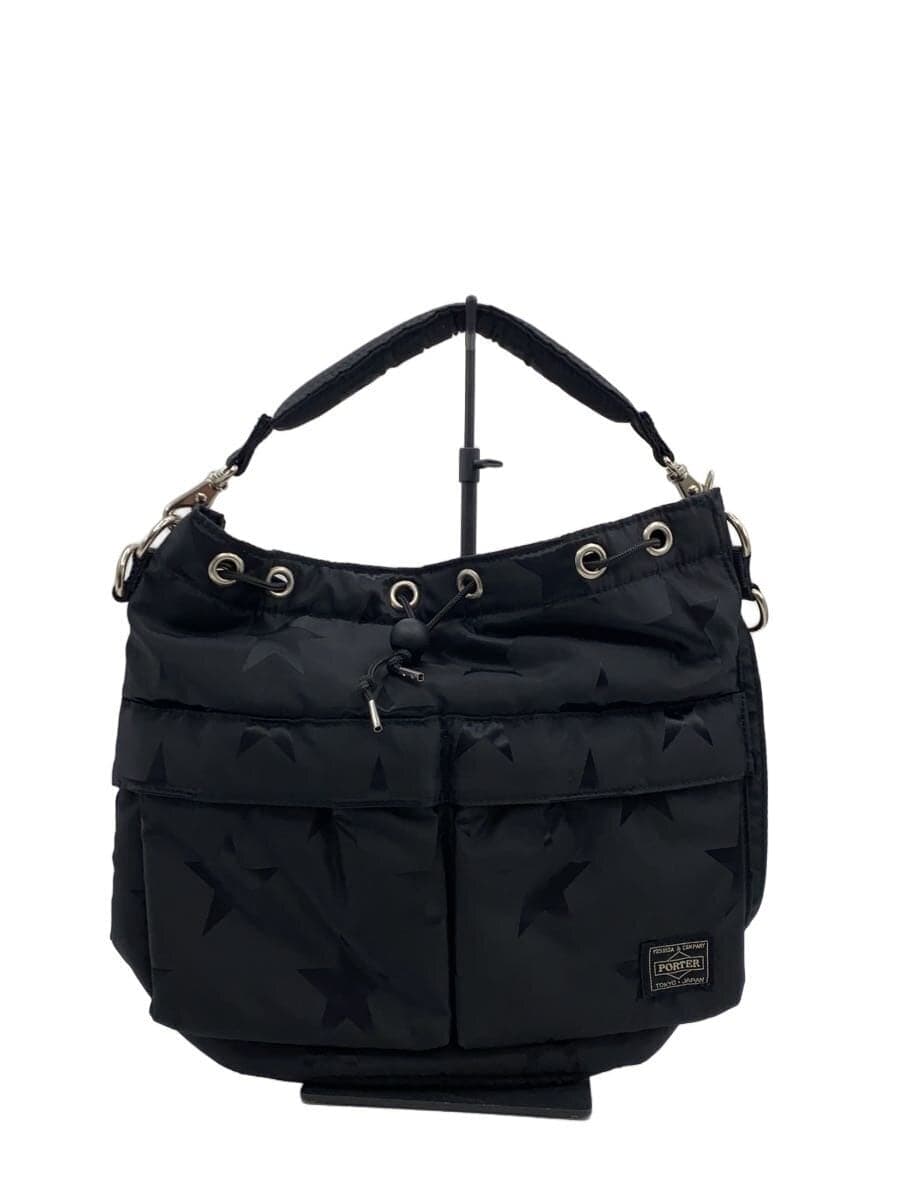 PORTER Shoulder Bag Nylon BLK All Over Pattern 867-01626
