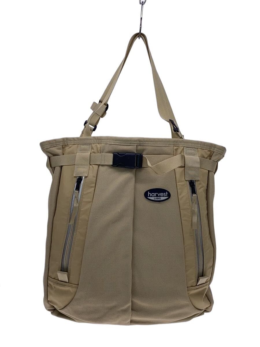 HARVEST LABEL Backpack Polyester Beige 2Way