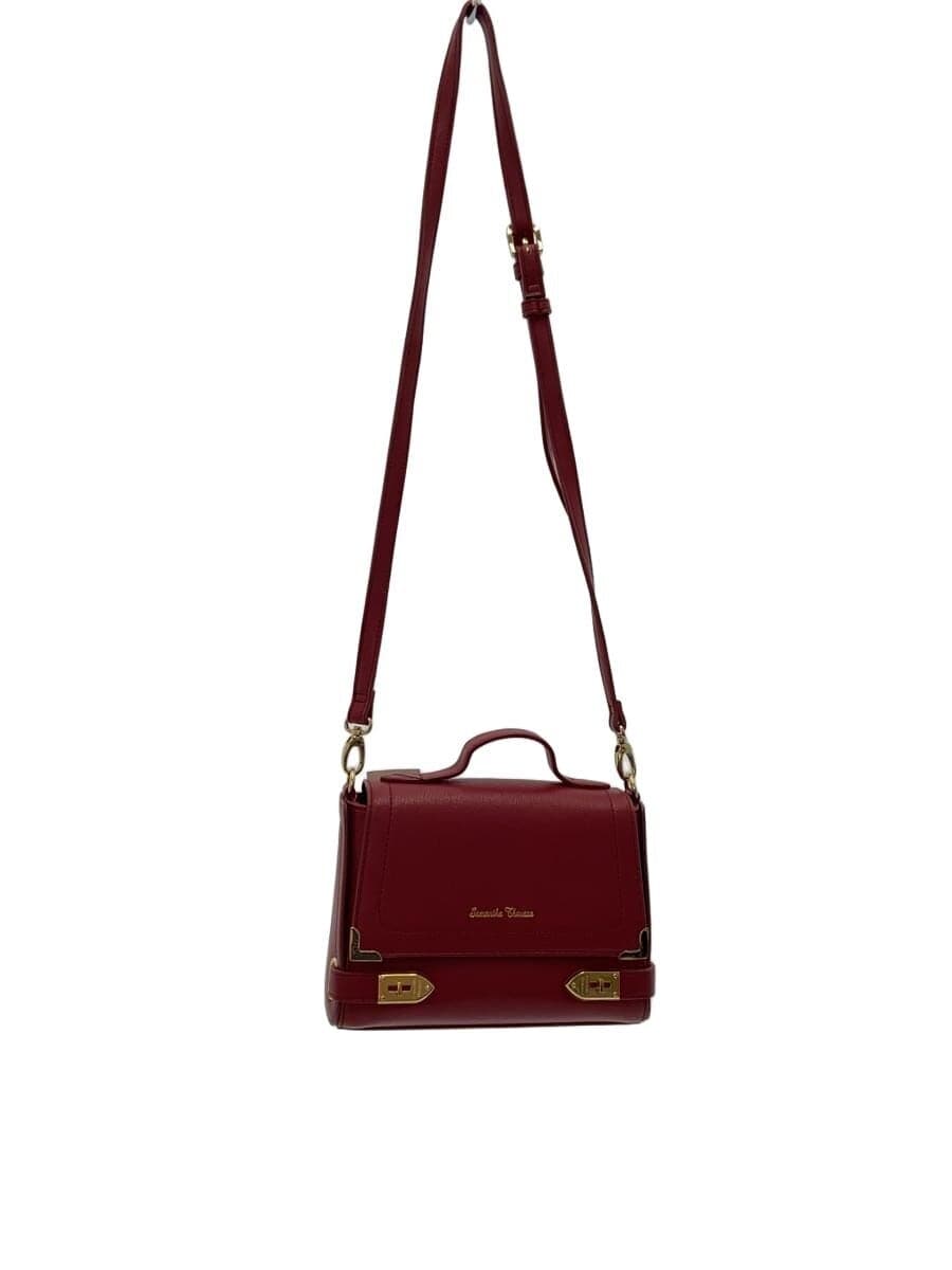 Samantha Thavasa Shoulder Bag PVC RED