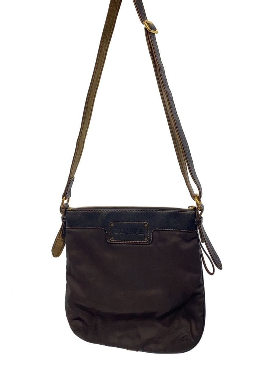 LOEWE Shoulder Bag Leather BLK