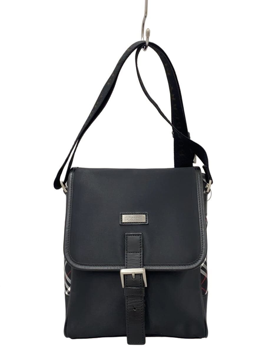 BURBERRY BLACK LABEL shoulder bag nylon BLK BKL-13-704-09 inner stickiness
