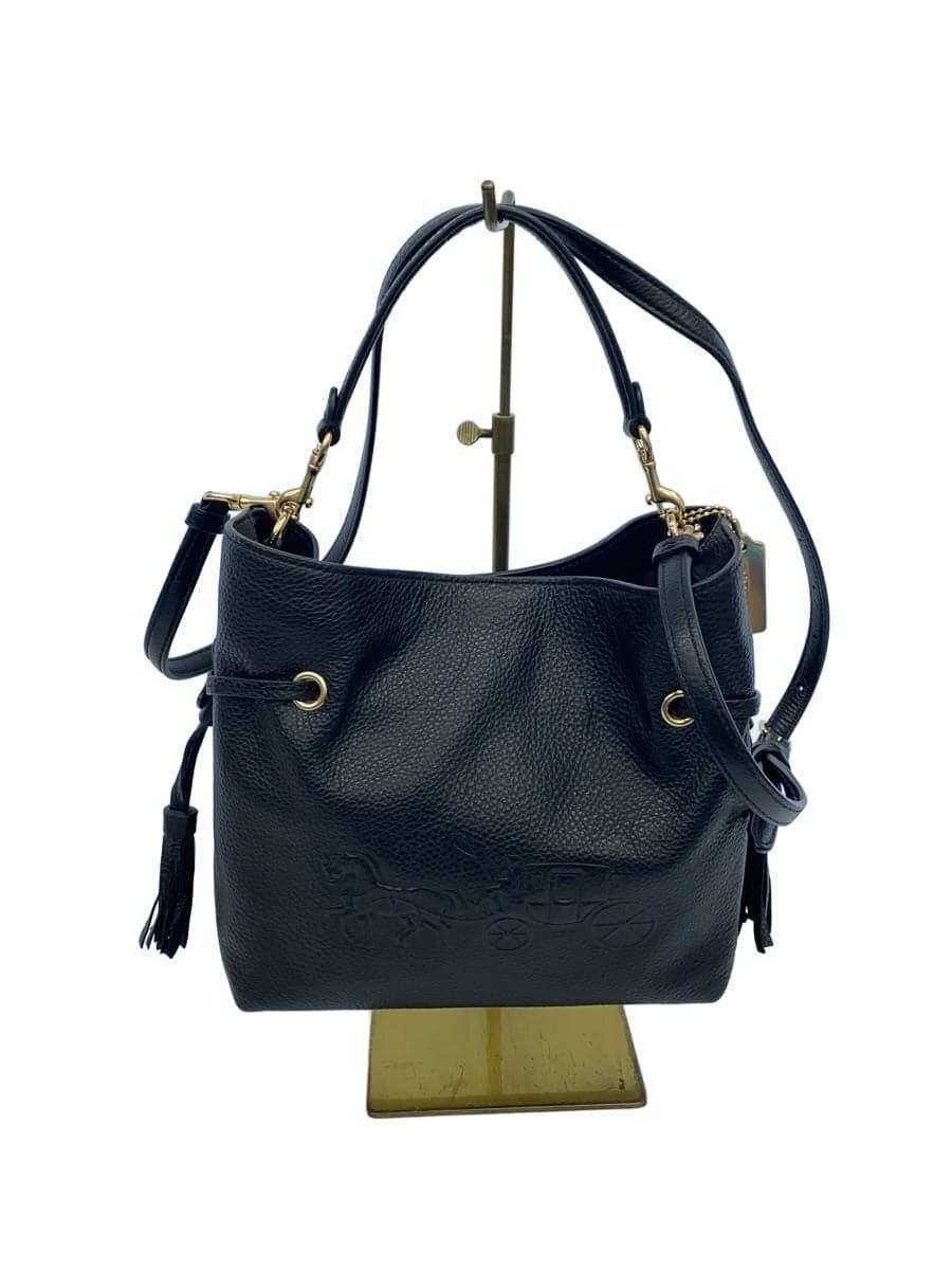 COACH Andy Crossbody Leather BLK Solid