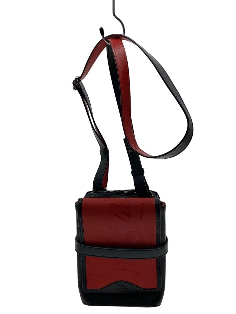 Christian Louboutin BENECH REPORTER Bench Reporter Shoulder Bag Leather BLK