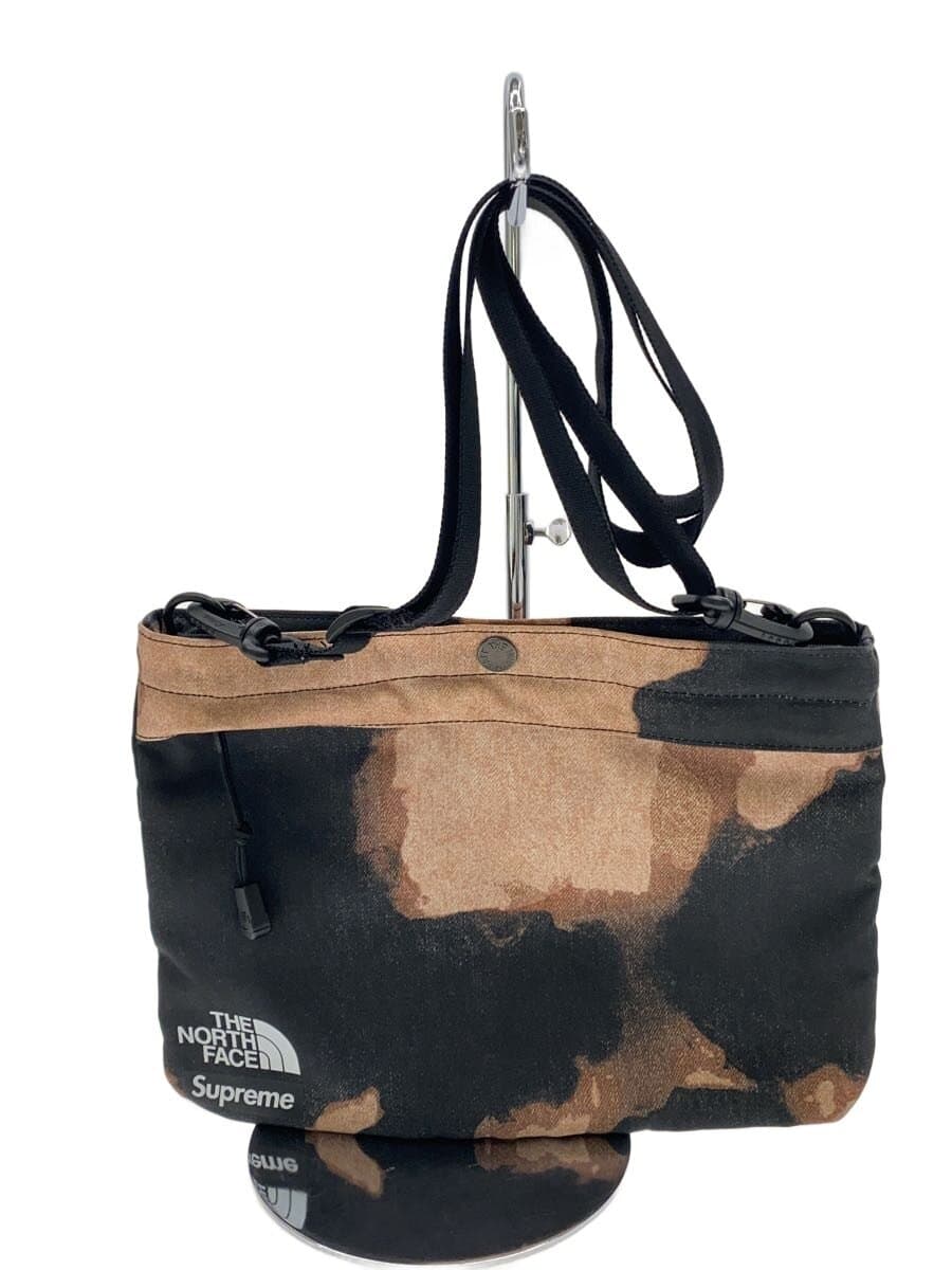 THE NORTH FACE × Supreme Bleached Denim Shoulder Bag Shoulder Bag Polyester BLK