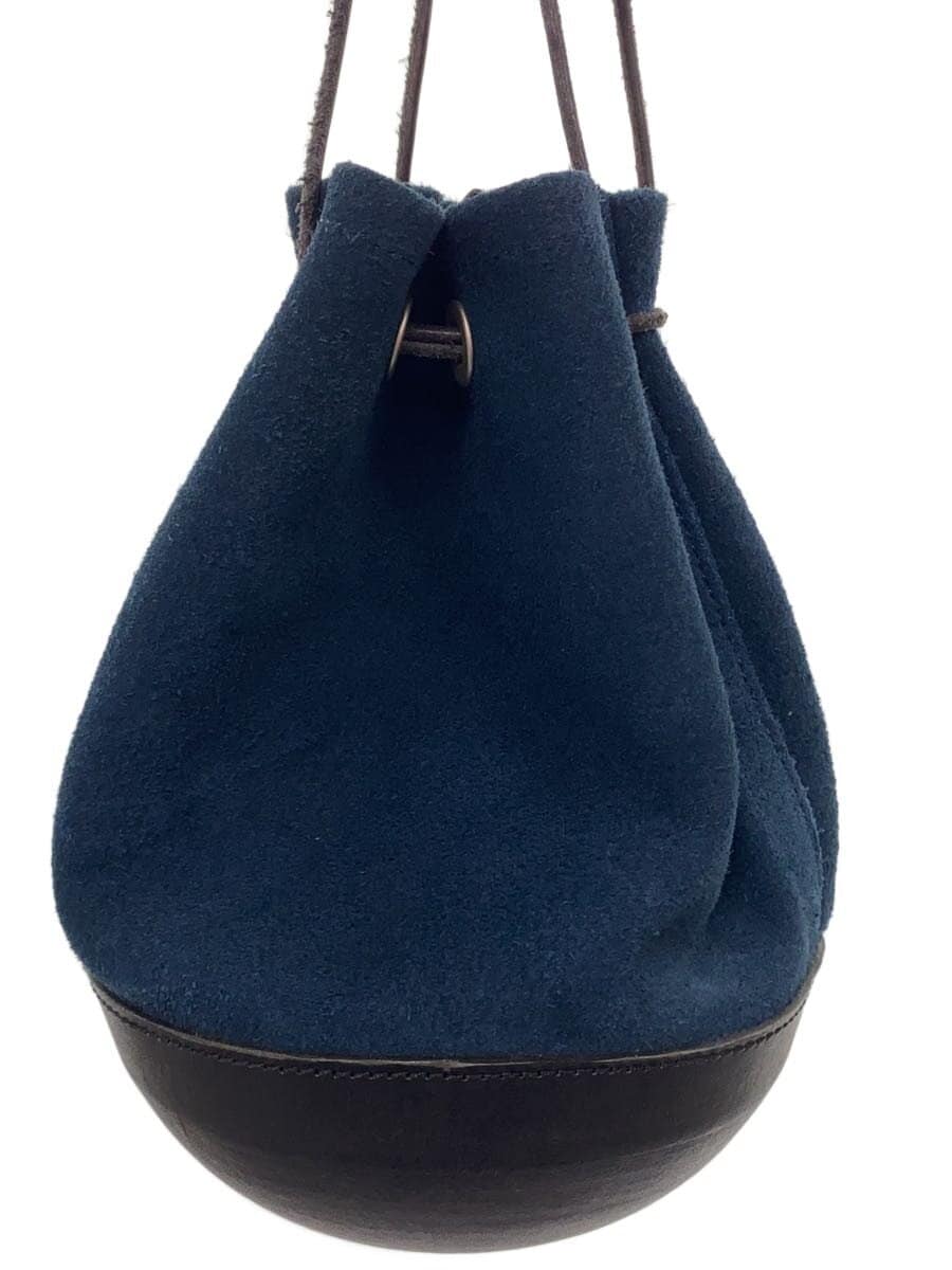 Butler Verner Sails Shoulder Bag Cowhide NVY JA-2685-33