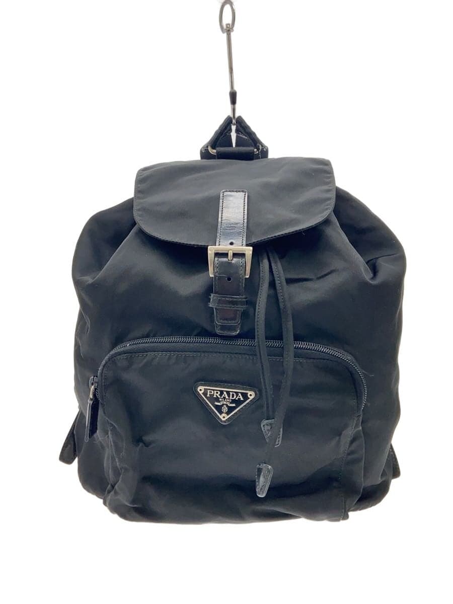 PRADA Backpack Nylon BLK