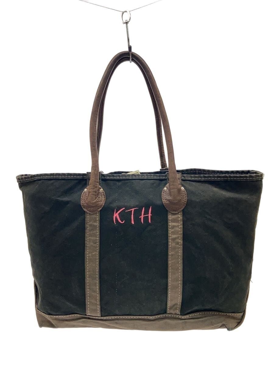 Other Brand ITS CRUST CLOTH Tote Bag Canvas BLK Solid