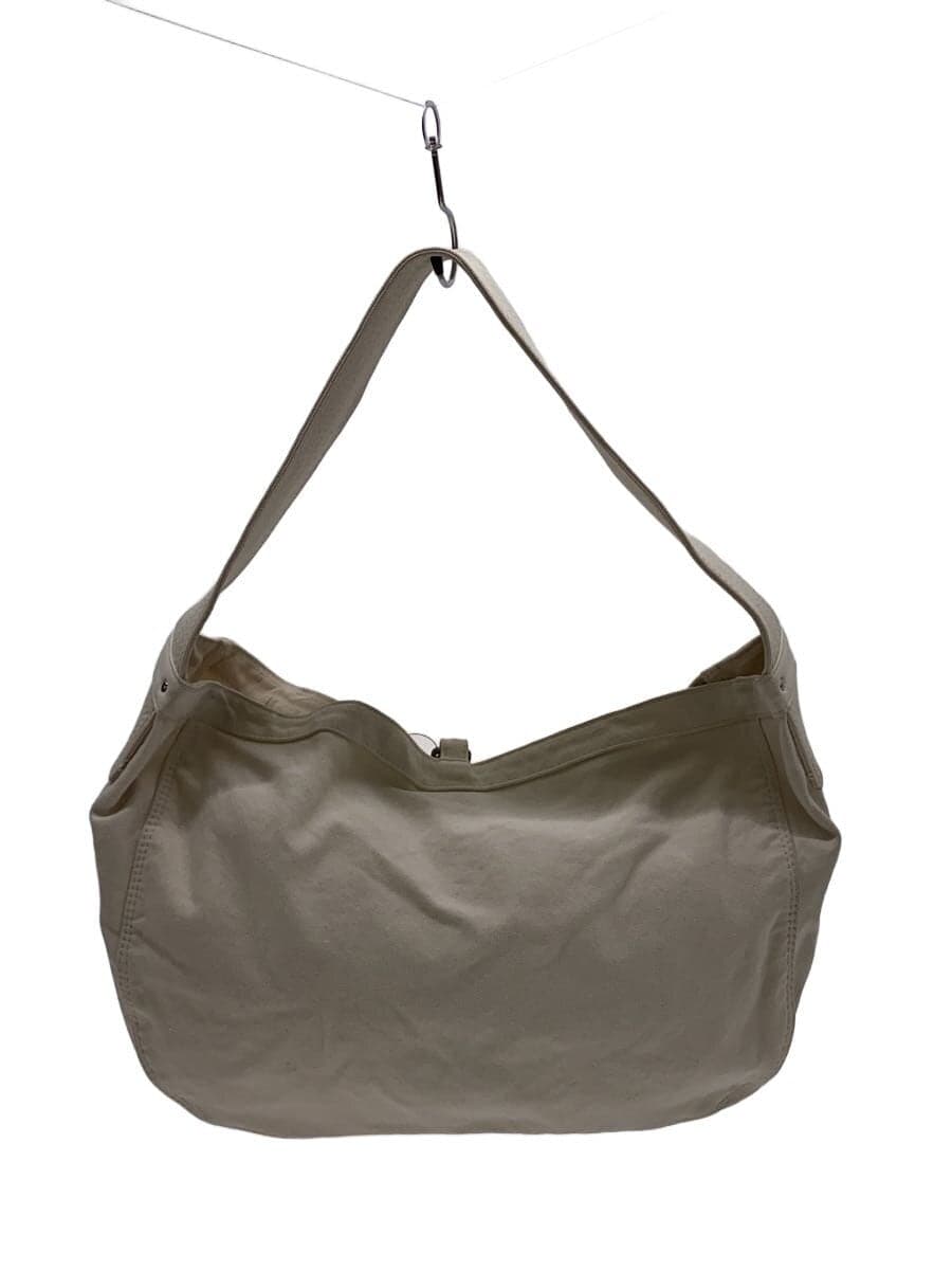 Taiga Takahashi Shoulder Bag Canvas IVO