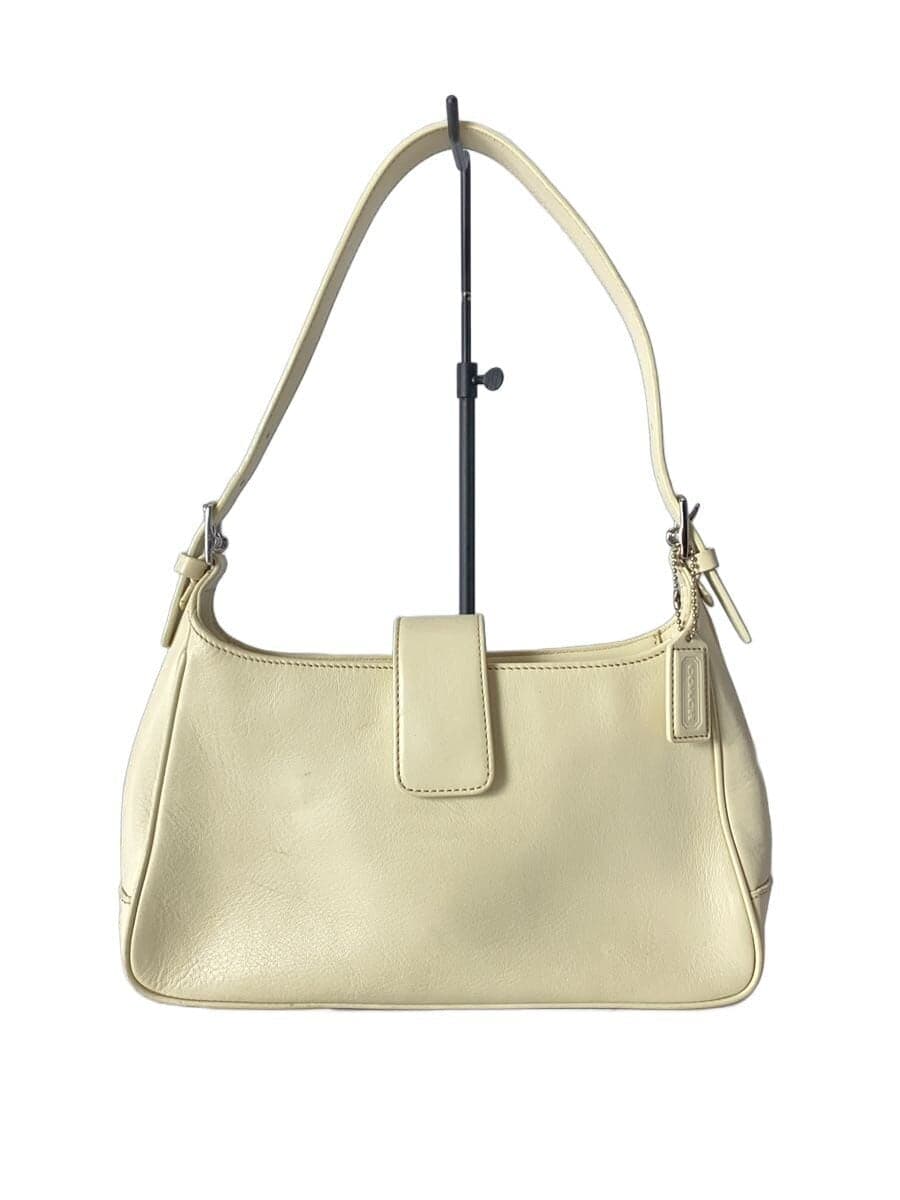 COACH handbag leather CRM plain J0S-7789