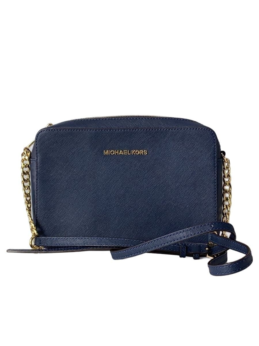 MICHAEL KORS Shoulder Bag PVC Navy Solid PC-1509