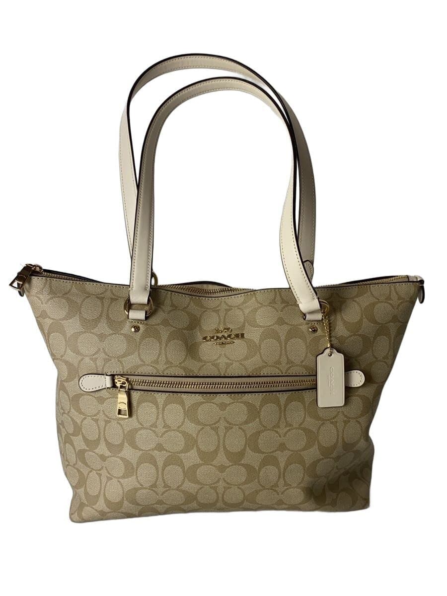 COACH Tote Bag BEG All Over Pattern