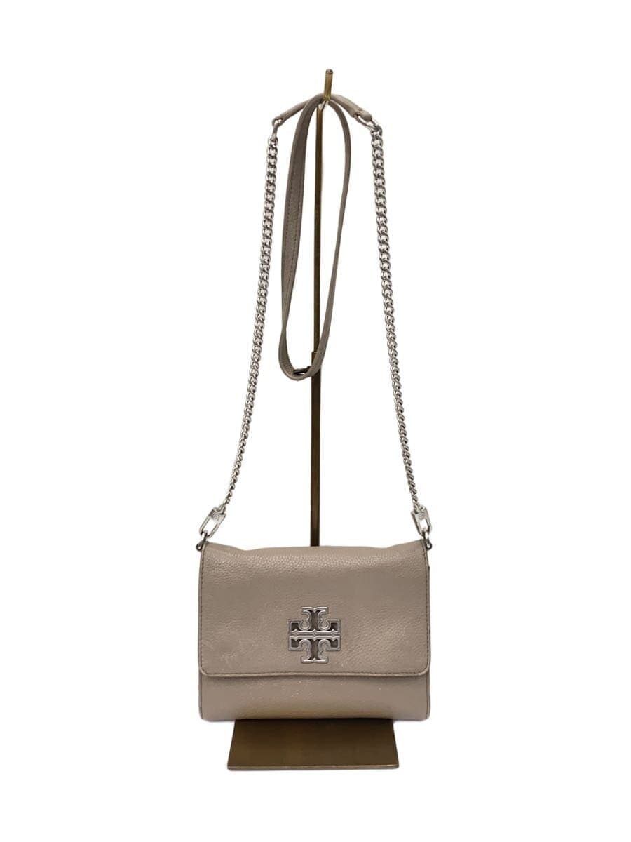 TORY BURCH shoulder bag shoulder wallet GRY plain