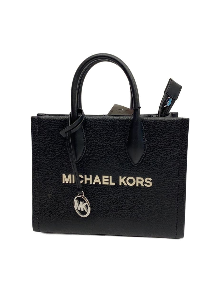 MICHAEL KORS Shoulder Bag Leather BLK