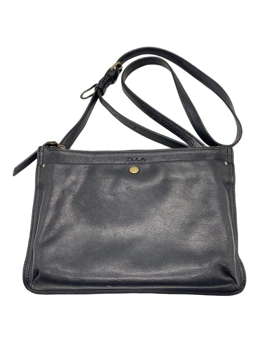 DAKOTA Shoulder Bag Leather BLK