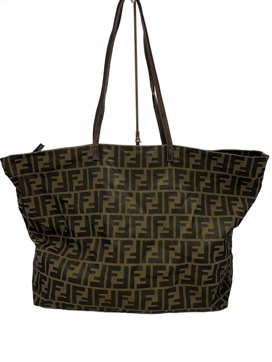 FENDI Tote Bag KHK All Over Pattern 2448-8BH026.029