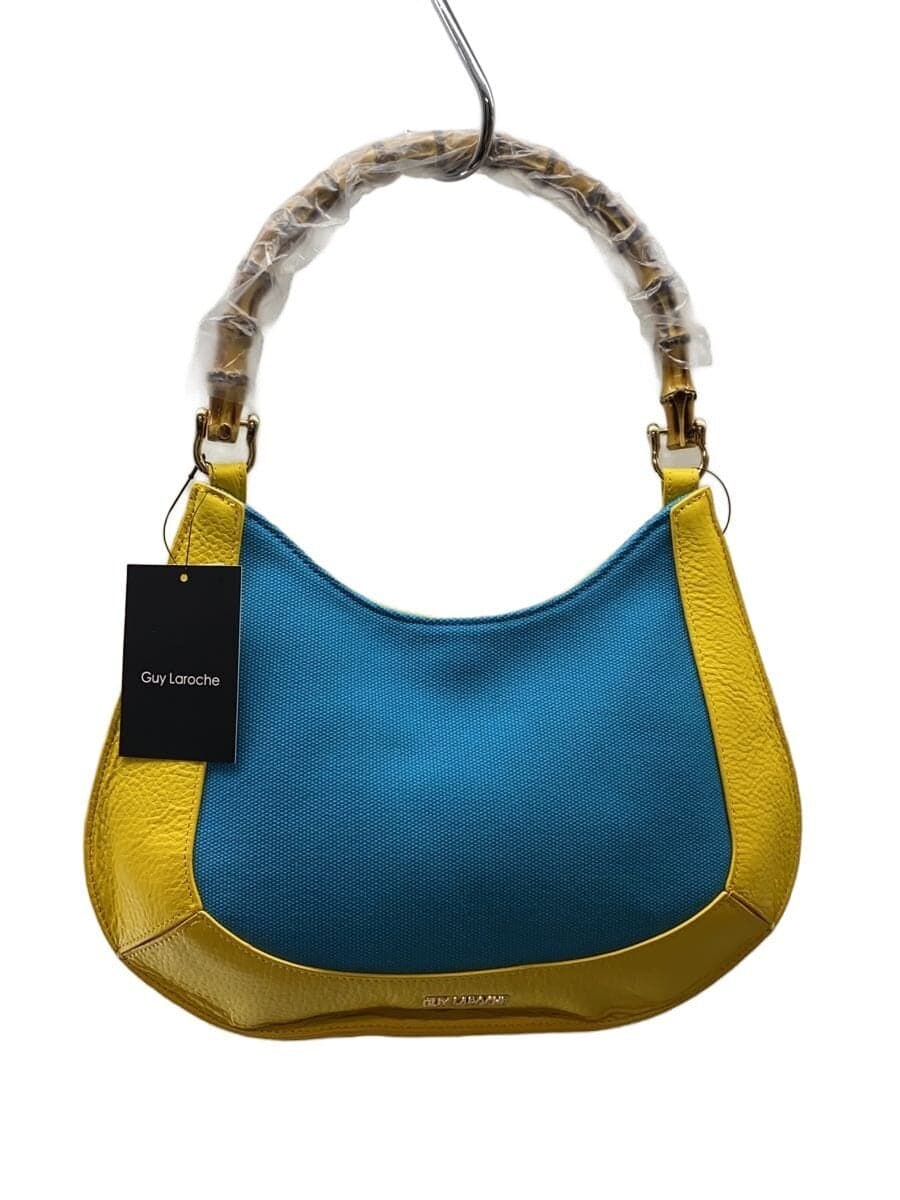 Guy Laroche Handbag Cowhide BLU