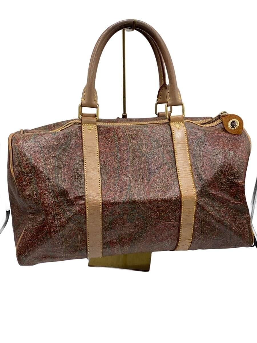 ETRO Boston Bag Multicolor All Over Pattern