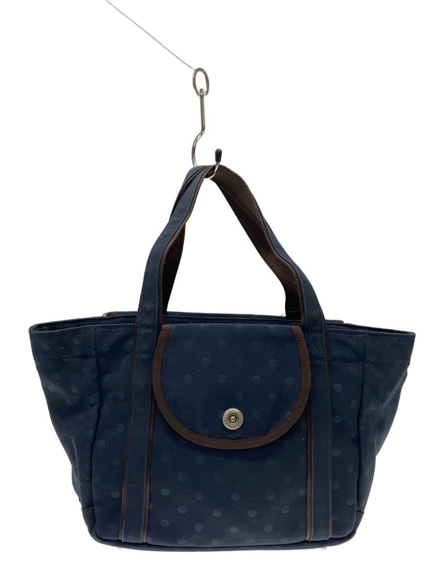PORTER GIRL Tote Bag Canvas NVY Dot