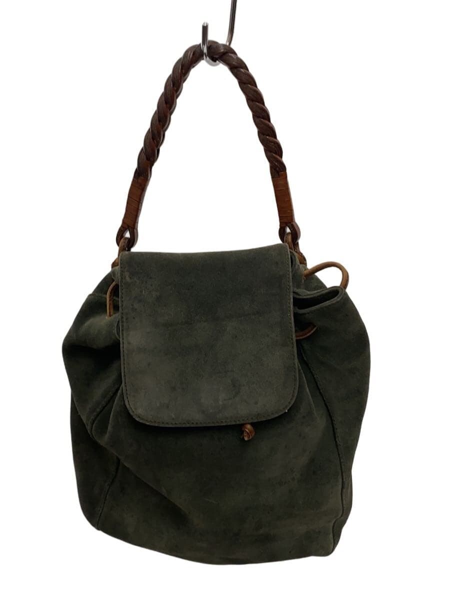 RALPH LAUREN Backpack Suede KHK