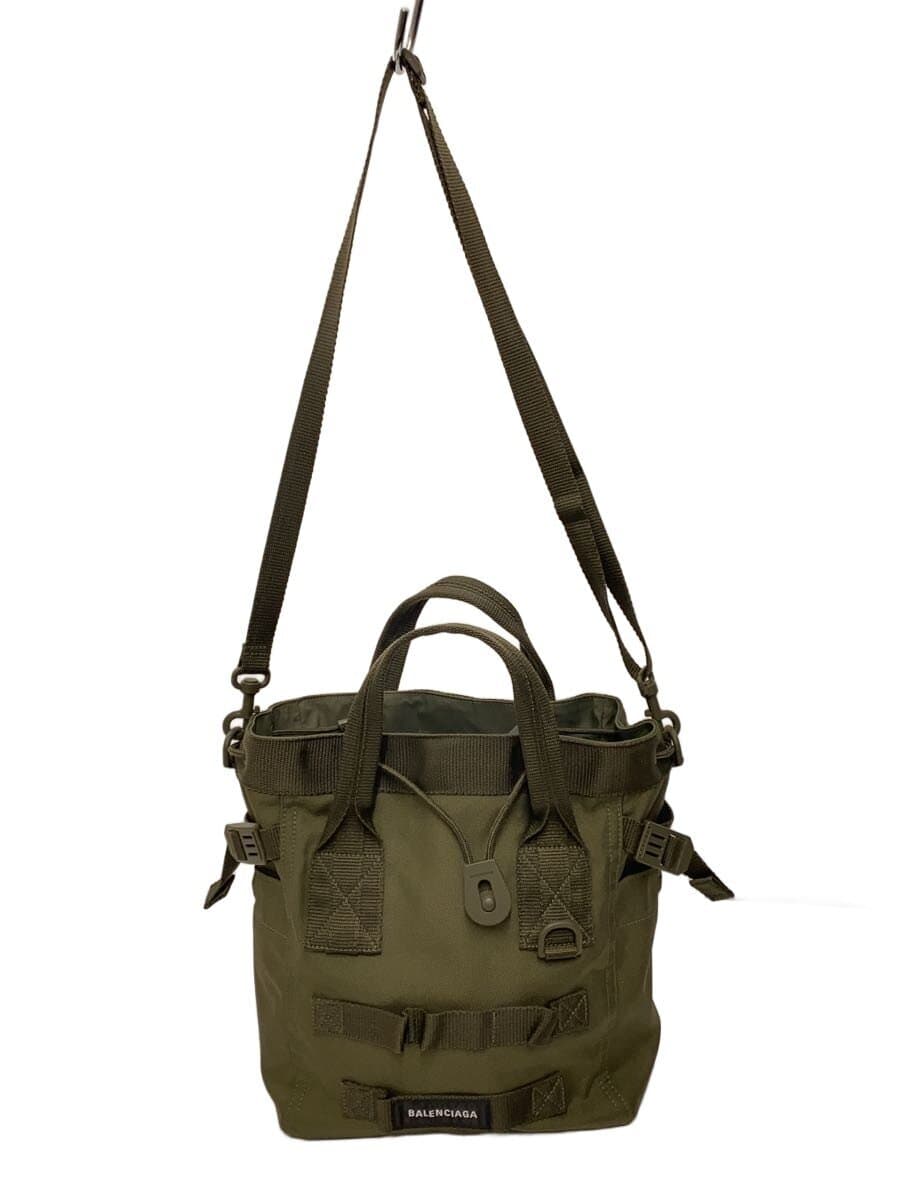 BALENCIAGA Shoulder Bag Nylon KHK 644029