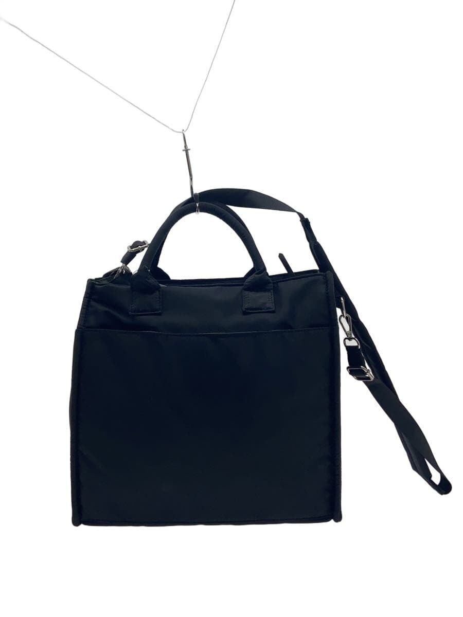 UNITED ARROWS green label relaxing Shoulder Bag Nylon Black Solid Color