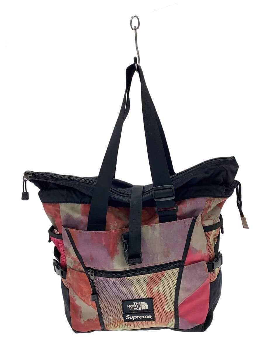 Supreme × THE NORTH FACE 20SS Adventure Tote Bag Nylon Multicolor NF0A4QT1