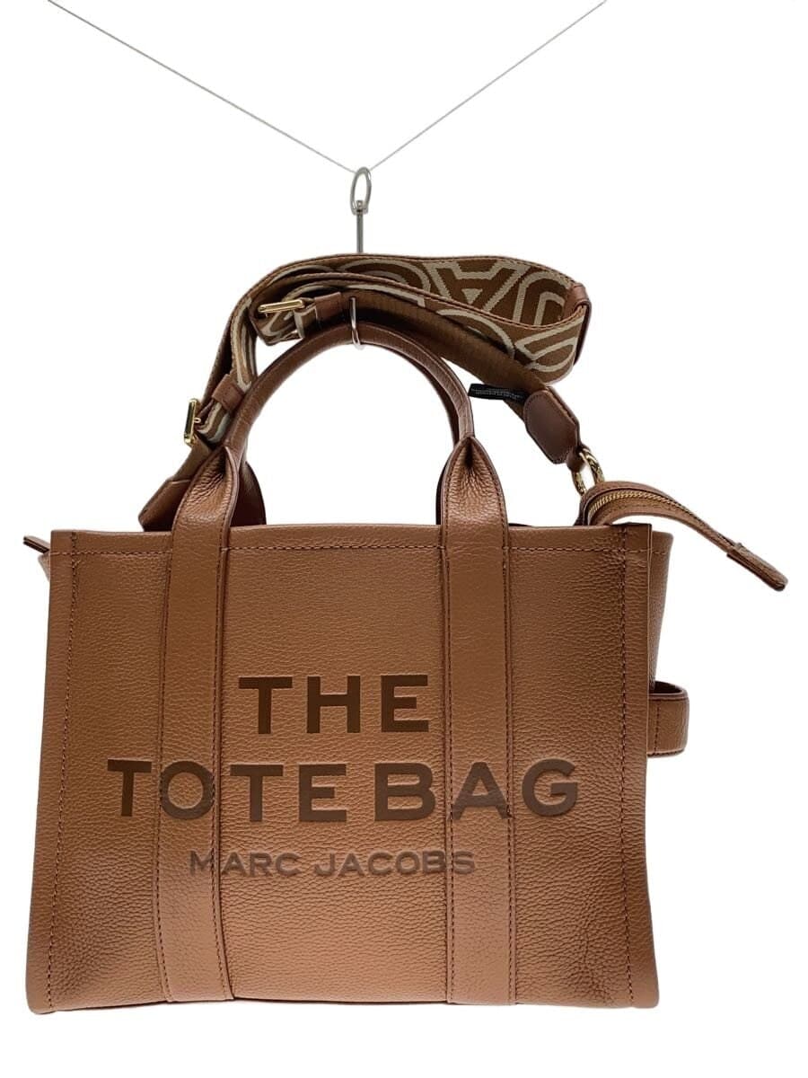MARC JACOBS tote bag leather BRW plain QC-007641