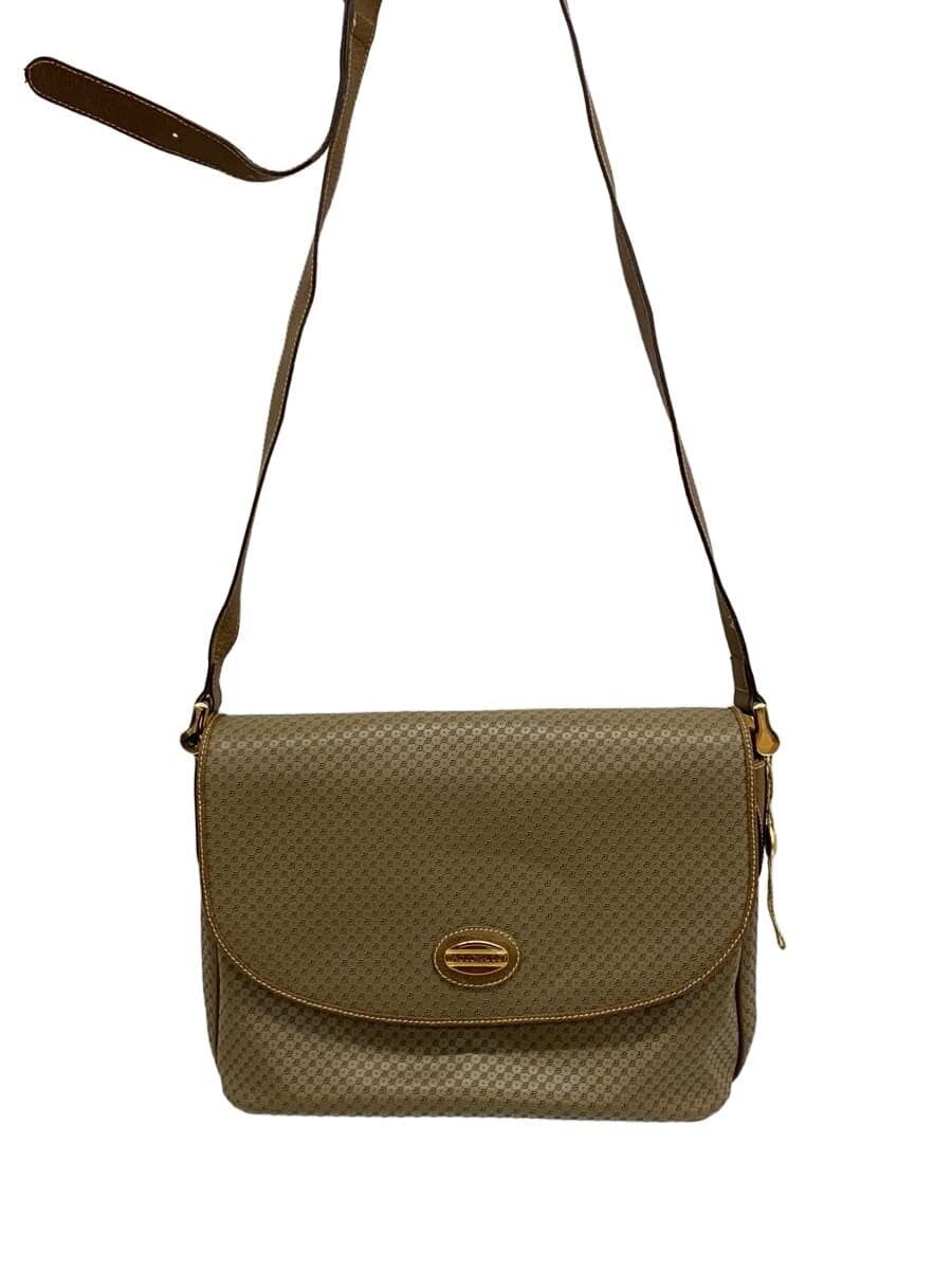 PAOLO GUCCI Shoulder Bag BRW All Over Pattern