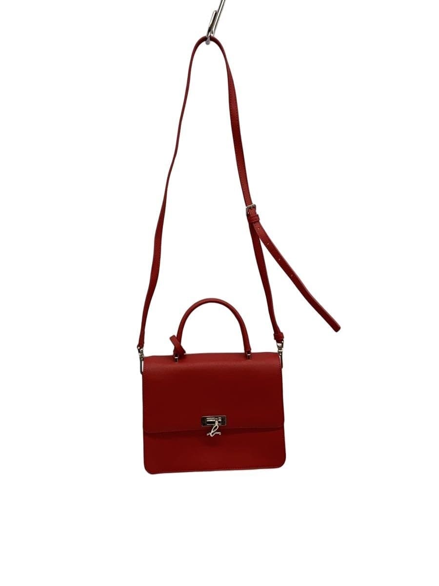 agnes b. Shoulder Bag Leather BRD HS31-01