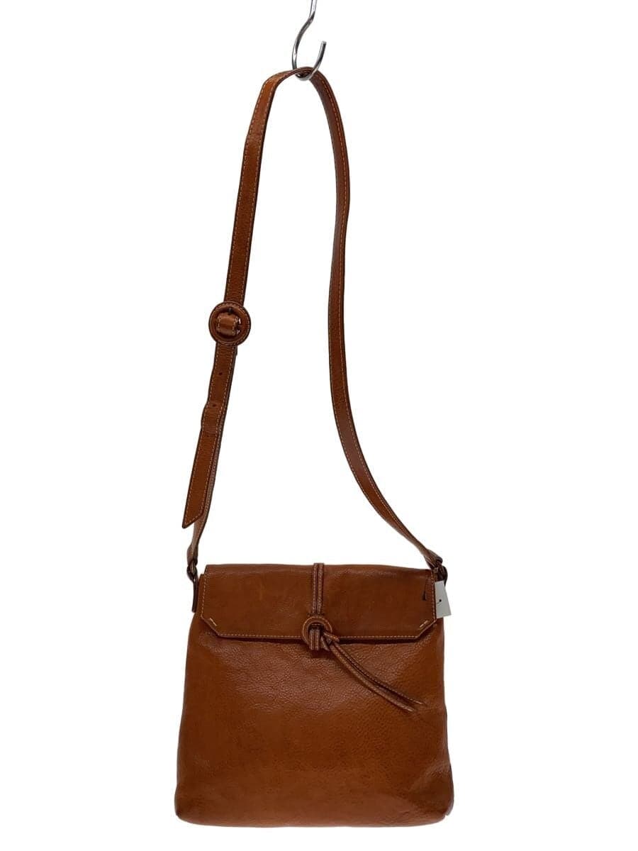 DAKOTA Shoulder Bag Leather BRW Plain