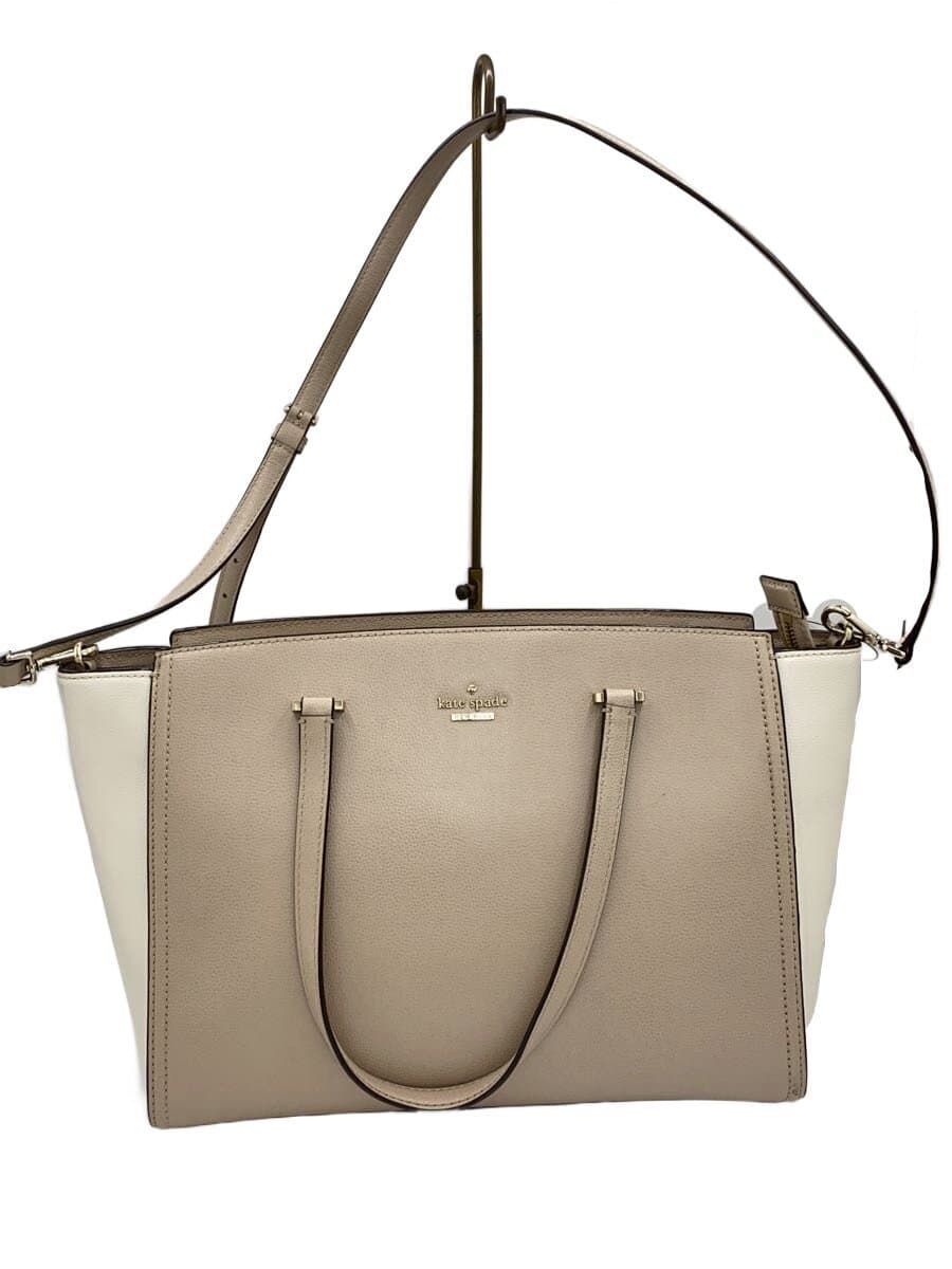 kate spade new york Shoulder Bag Leather BEG