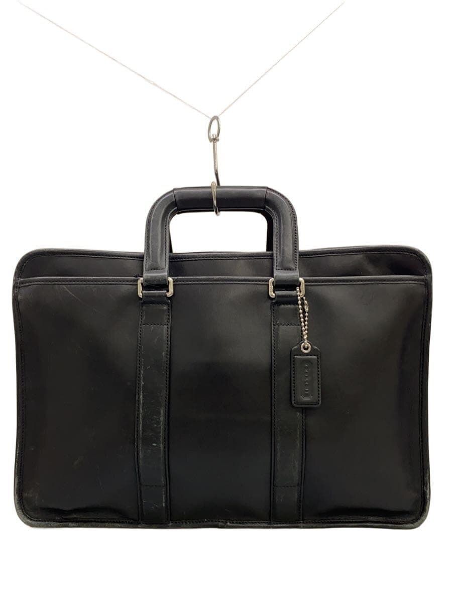 COACH Briefcase Leather BLK F70662