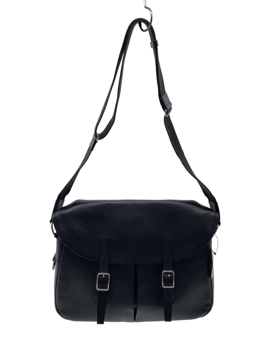 PORTERCLASP SHOULDER BAG Clasp Shoulder Bag Leather BLK