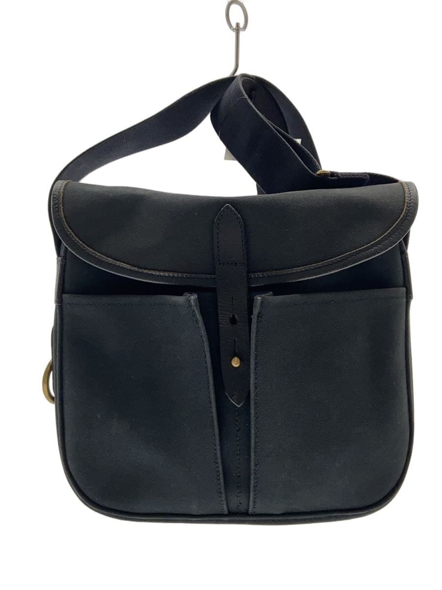 BRADY Shoulder Bag Canvas Leather BLK Black