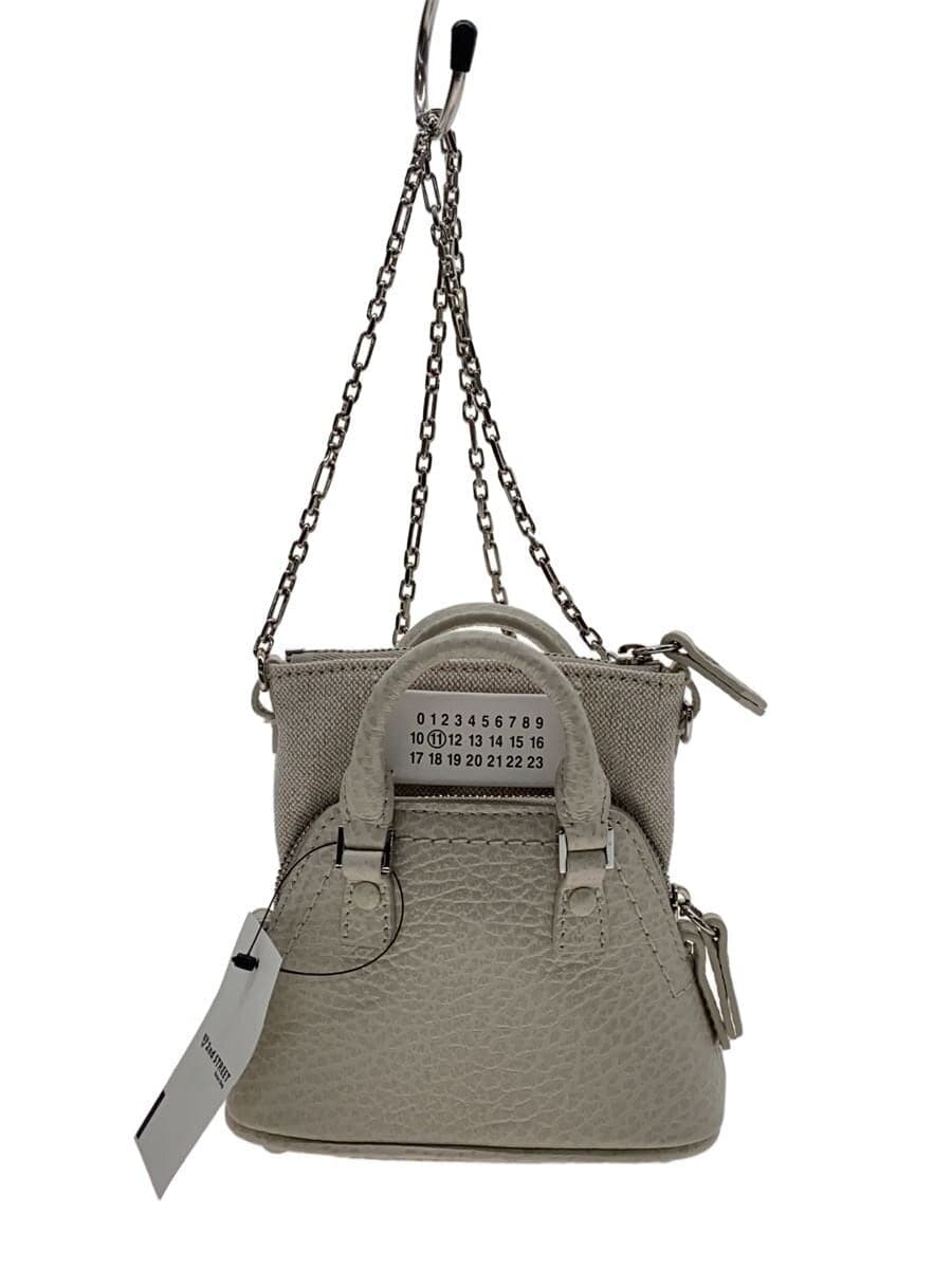 Maison Margiela shoulder bag leather SLV SB3WG0025 P4455