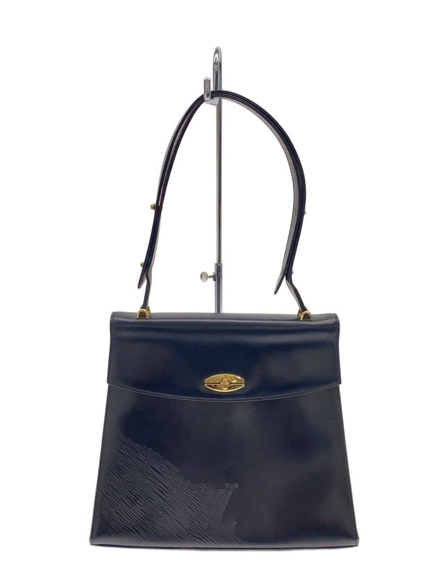 LOUIS VUITTON Opera Line Sparta Handbag Shoulder Bag 2WAY Leather BLK M63942