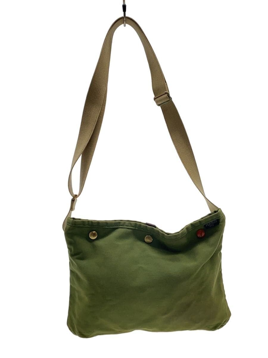 PORTER Shoulder Bag Cotton KHK Solid 571-09747
