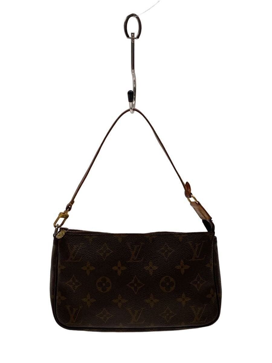 LOUIS VUITTON1)Pochette Accessoires_Monogram Canvas PVC BRW