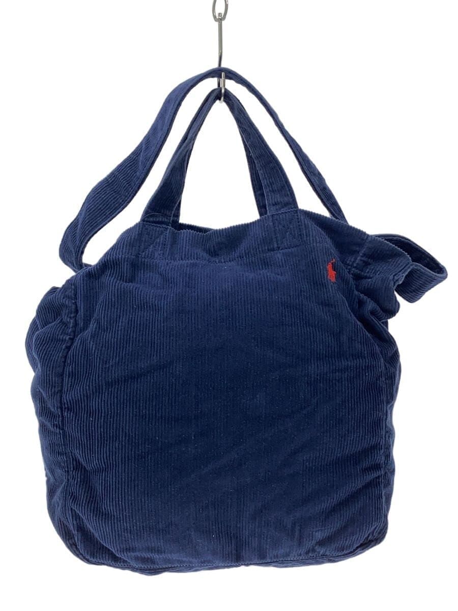 POLO RALPH LAUREN Tote Bag Corduroy NVY